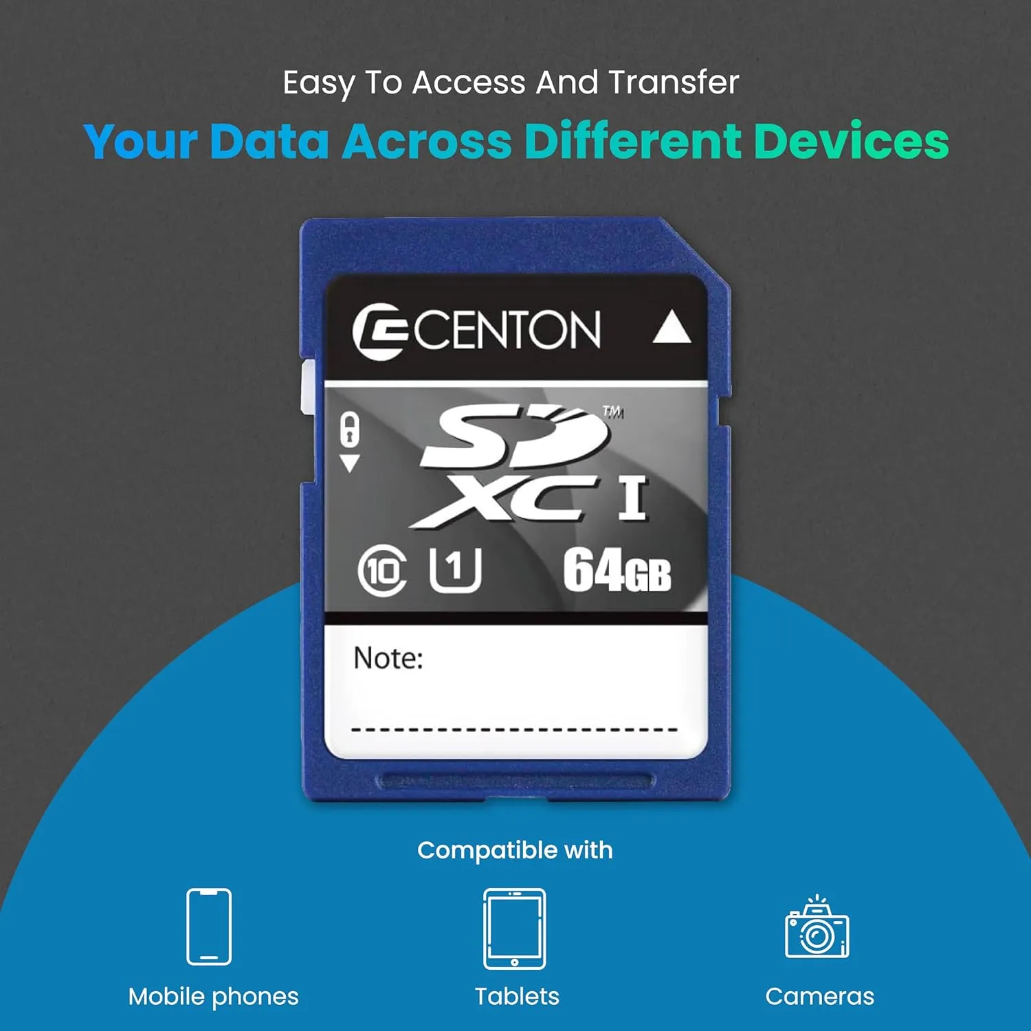 CENTON UHS-I Class 10 SD and microSD Memory Cards