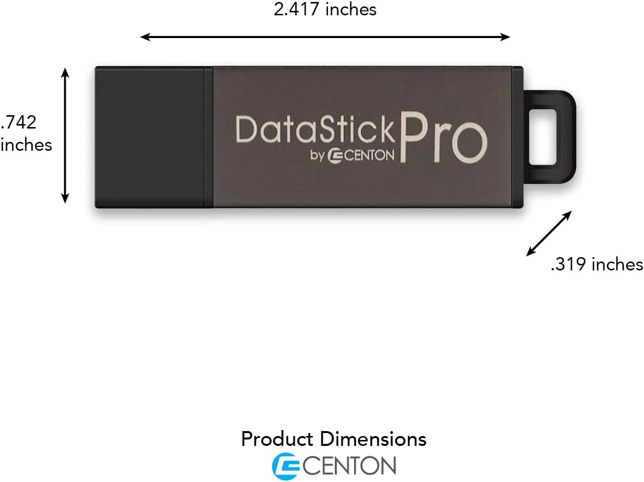 CENTON DataStick Pro USB 2.0 Flash Drive