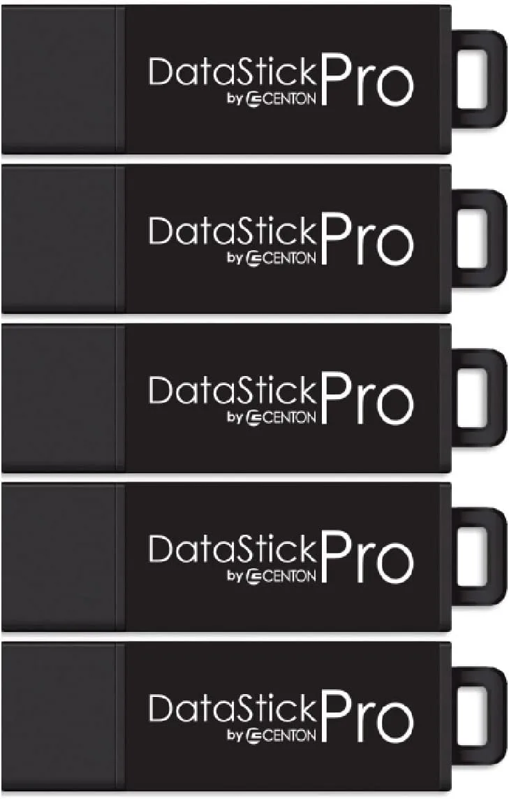 CENTON DataStick Pro USB 3.2 Gen1 Flash Drive, Aluminum Case