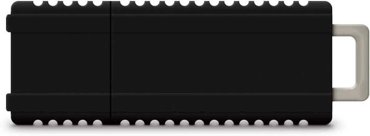 Centon DataStick Pro USB 3.0 Flash Drive, 64GB, Elite Black, S1-U3E1-64G