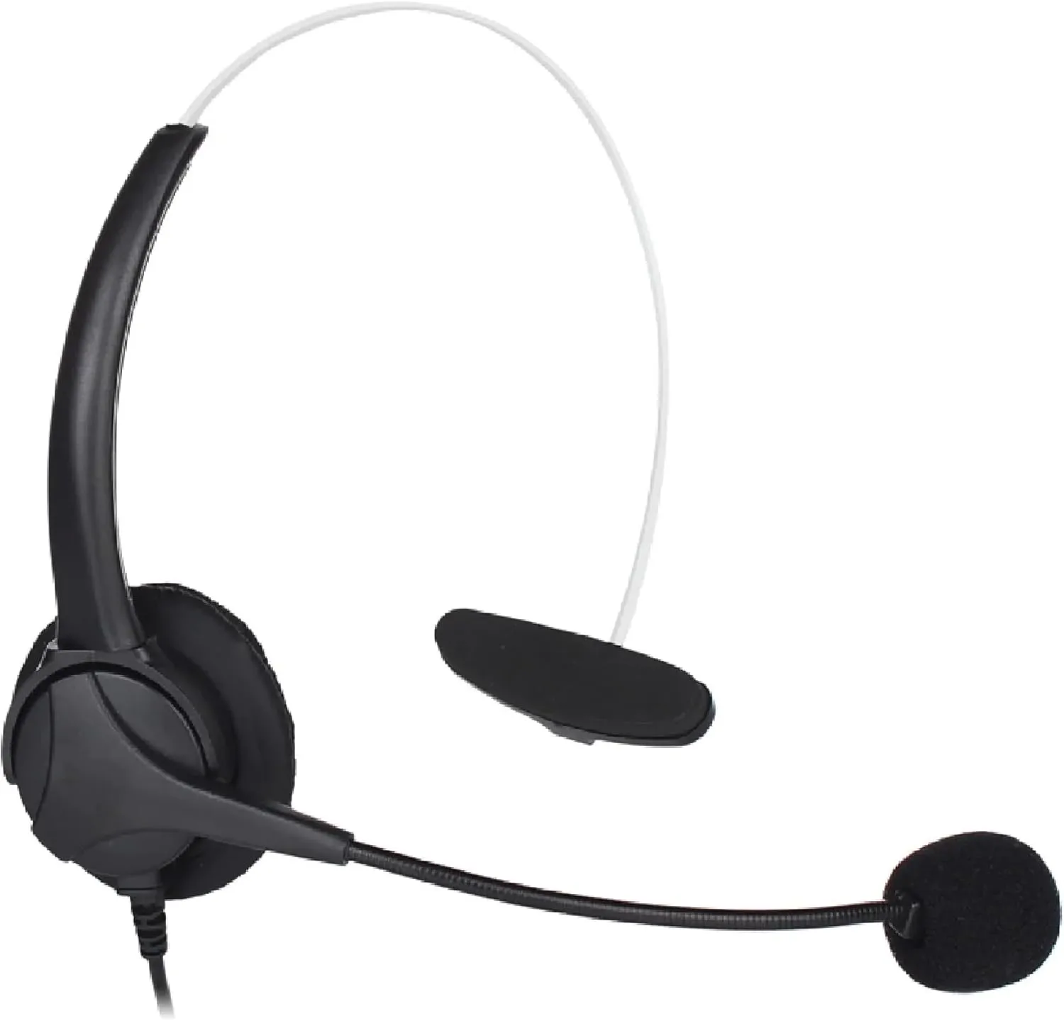 OTM Essentials Pro Headset, Noise-Canceling Headphones, On-Ear Design, in-Line Volume Control, Headset with Mic and USB