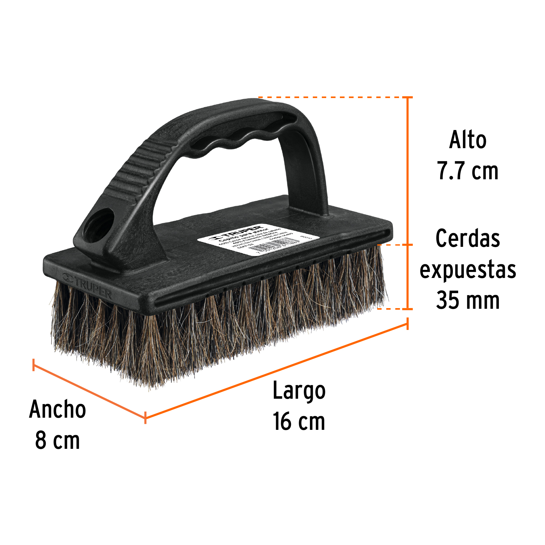 Cepillo para pintor, cerda natural - CEPP-52 / 14490