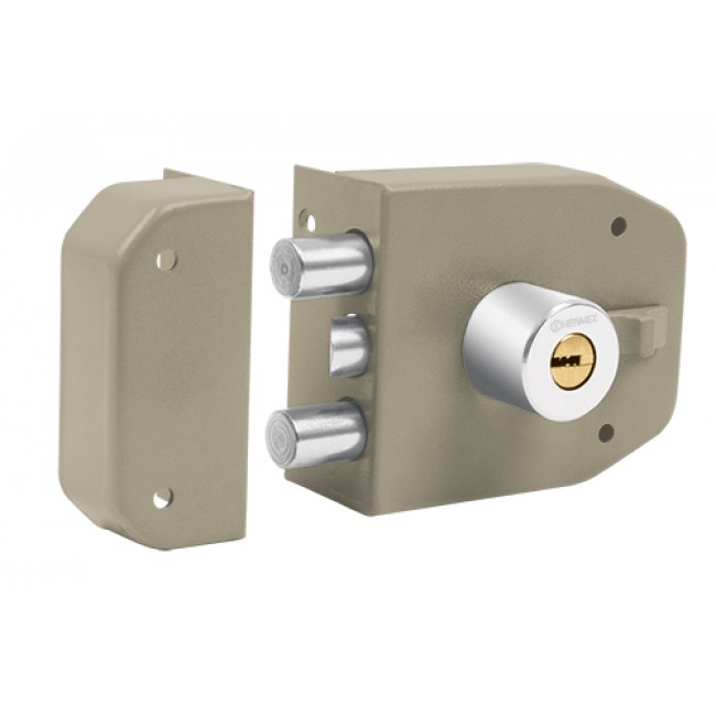 Cerradura de sobreponer, 2 barras - CS-92 / 43484