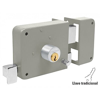 Cerradura de sobreponer, clásica, izquierda - CS-70IB / 43582