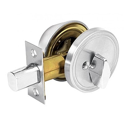 Cerrojo cromo mate, llave-mariposa - CERO-31 / 43601