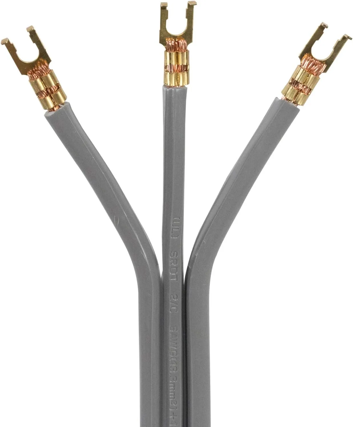 Certified Appliance Accessories 40-Amp Appliance Power Cord, 3 Prong Range Cord, 3 Wires with Open-End Connectors, 5 Feet