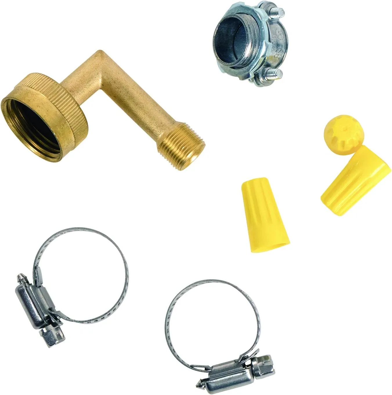 Certified Appliance Accessories Dishwasher Installation Kit with Dishwasher Hose and 3 Wire Power Cord - Degree Plug Head
