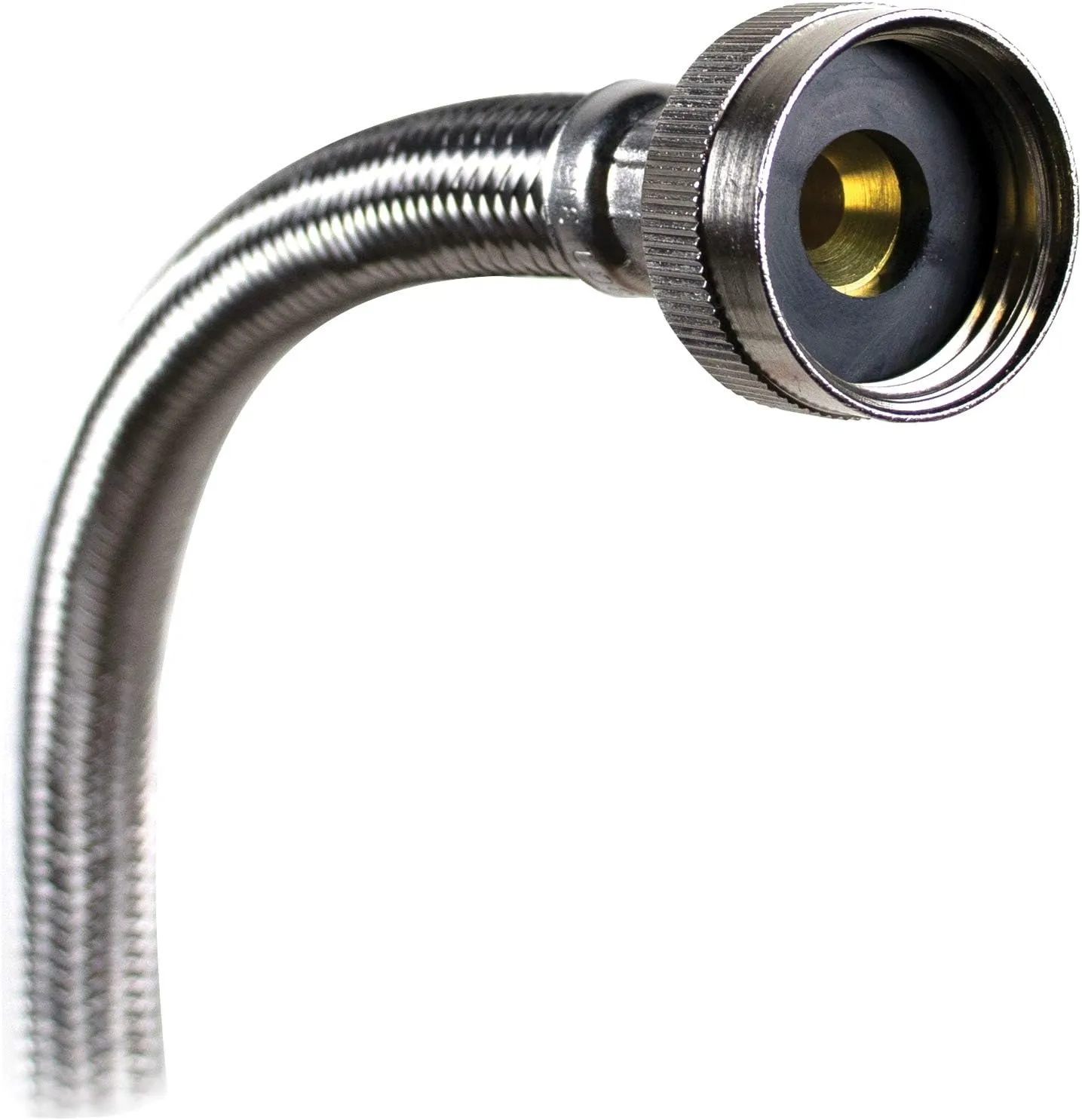 Certified Appliance Accessories Braided Stainless Steel Steam Dryer Installation Kit, 6ft - Stainless Steel, PVC, Polyester