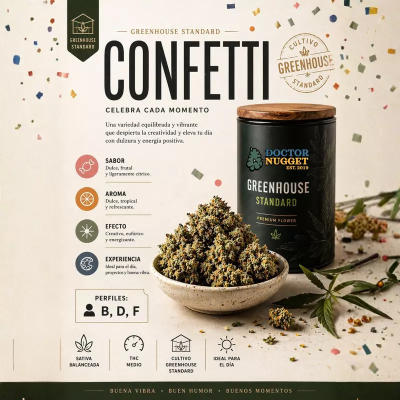 Dr. Nugget Confetti THC Flor