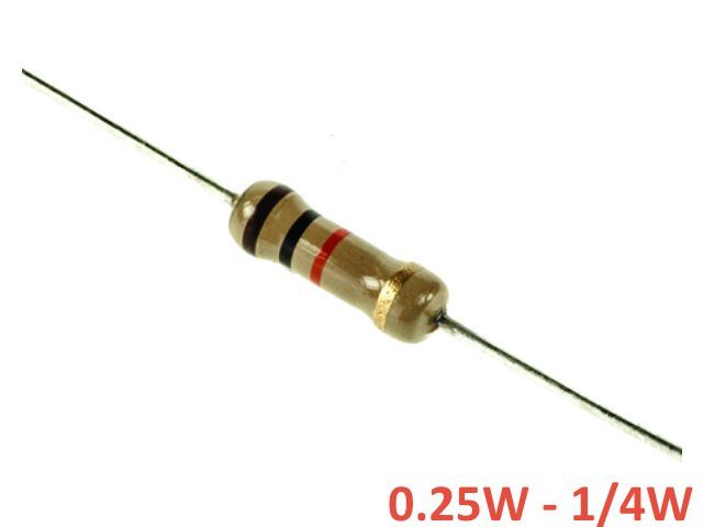 RESISTANCE 18E 1/4W