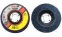 CGW Abrasives 42315 4-1/2" x 5/8-11 Z3-80 Type 27 Flap Disc