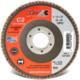 4 1/2" Flap Disc C3-60 7/8 Arbor