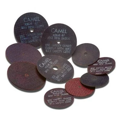 Type 1 Cut-Off Wheels, Air & Electric Die Grinders - 3x1/16x1/4 t1 a-36-r-bfcutoff wheel [Set of 10]