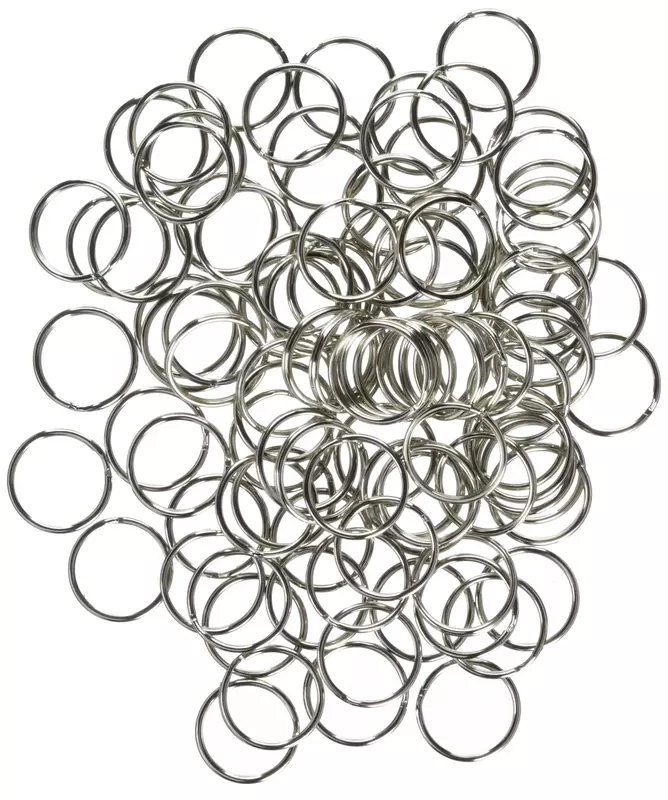CH Hanson 1 in I.D. Split Key Rings (Pack of 100)