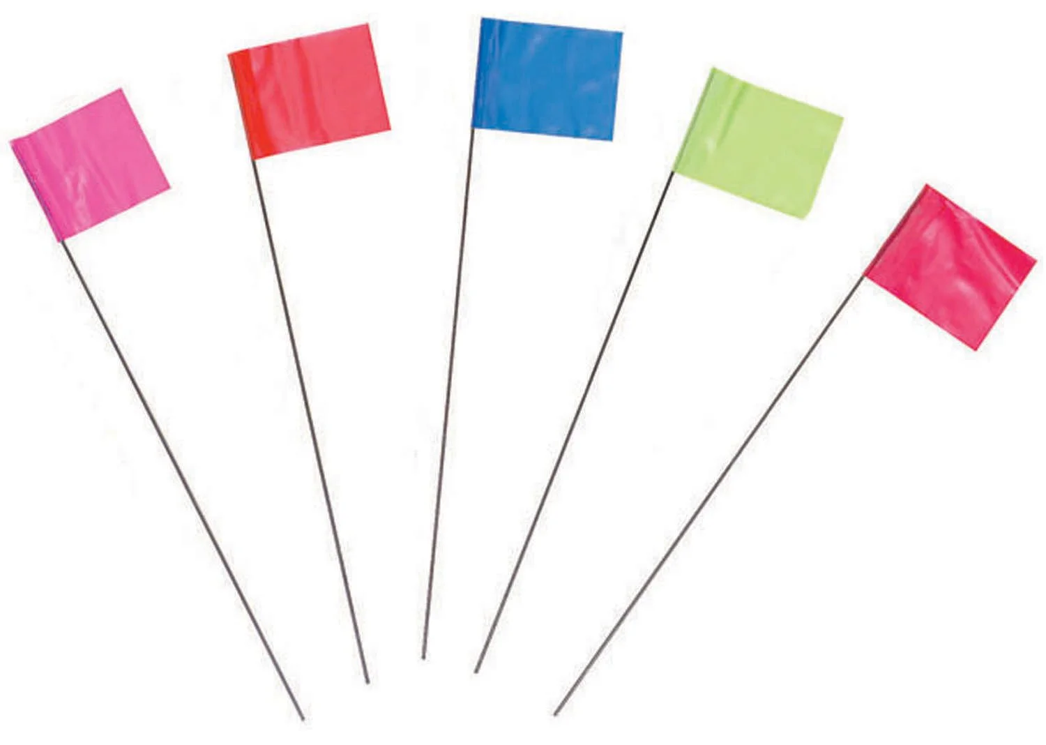 CH Hanson 15281 21" Red Flo Marking Flag