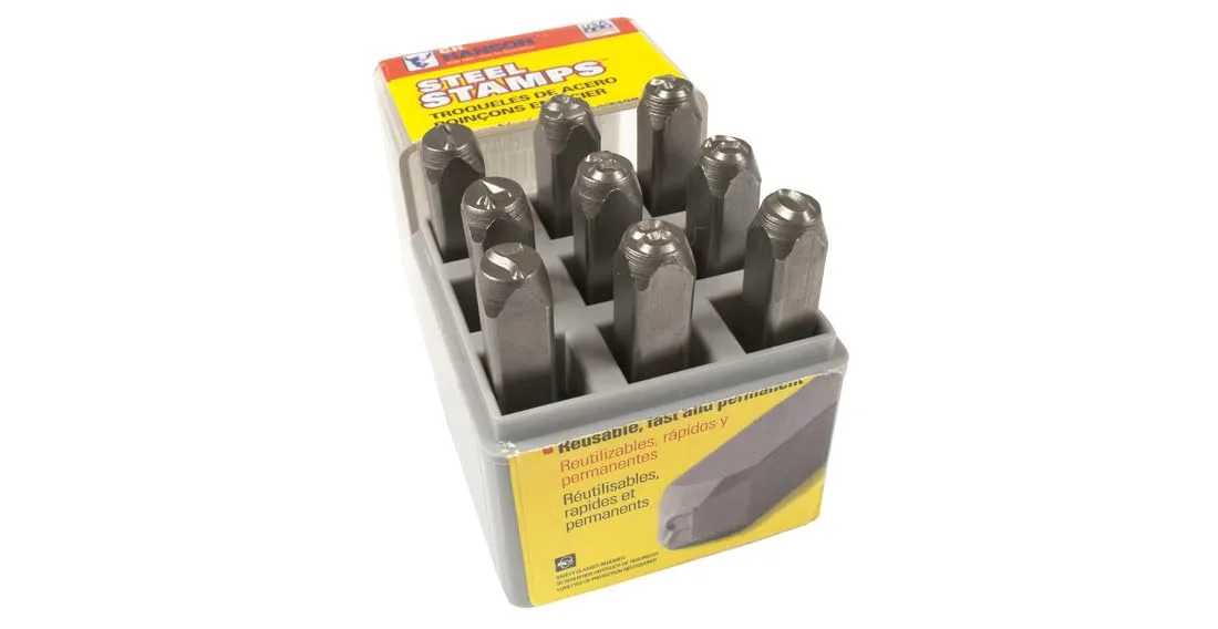 CH Hanson 20581 1/4" Standard Number Set