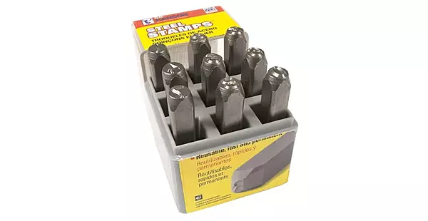 CH Hanson 20581 1/4" Standard Number Set