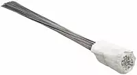 CH Hanson Stake Flags-21 Staff, 2-1/2"x3-1/2 Flag, White 100Pcs.