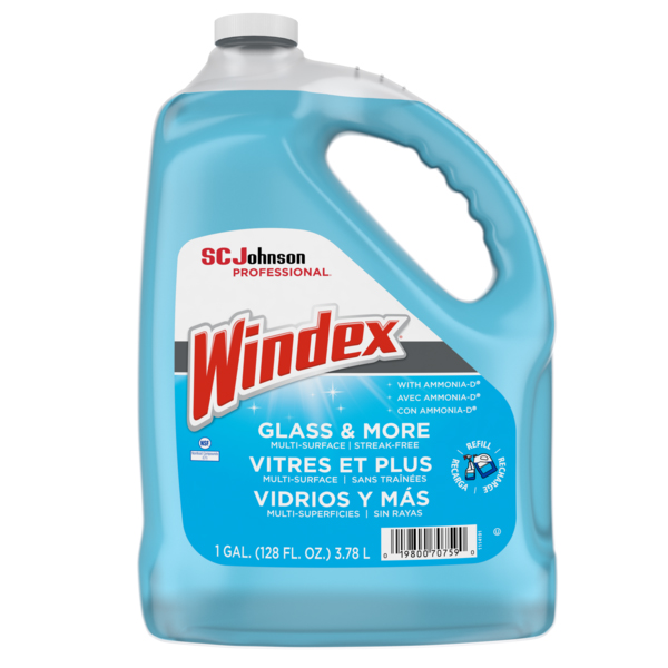 CLEANER GLASS DIV WINDEX 1 Gal - 4/CS