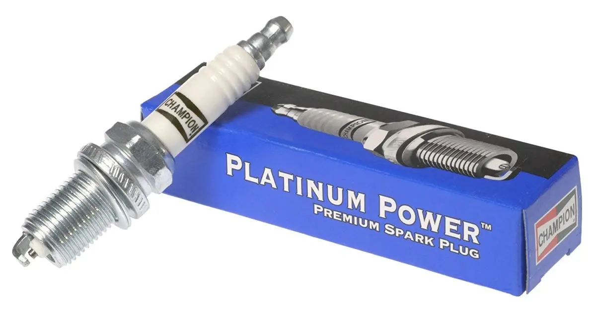 Champion C33-3032 0.8 oz Platinum Power Spark Plug, Set of 6