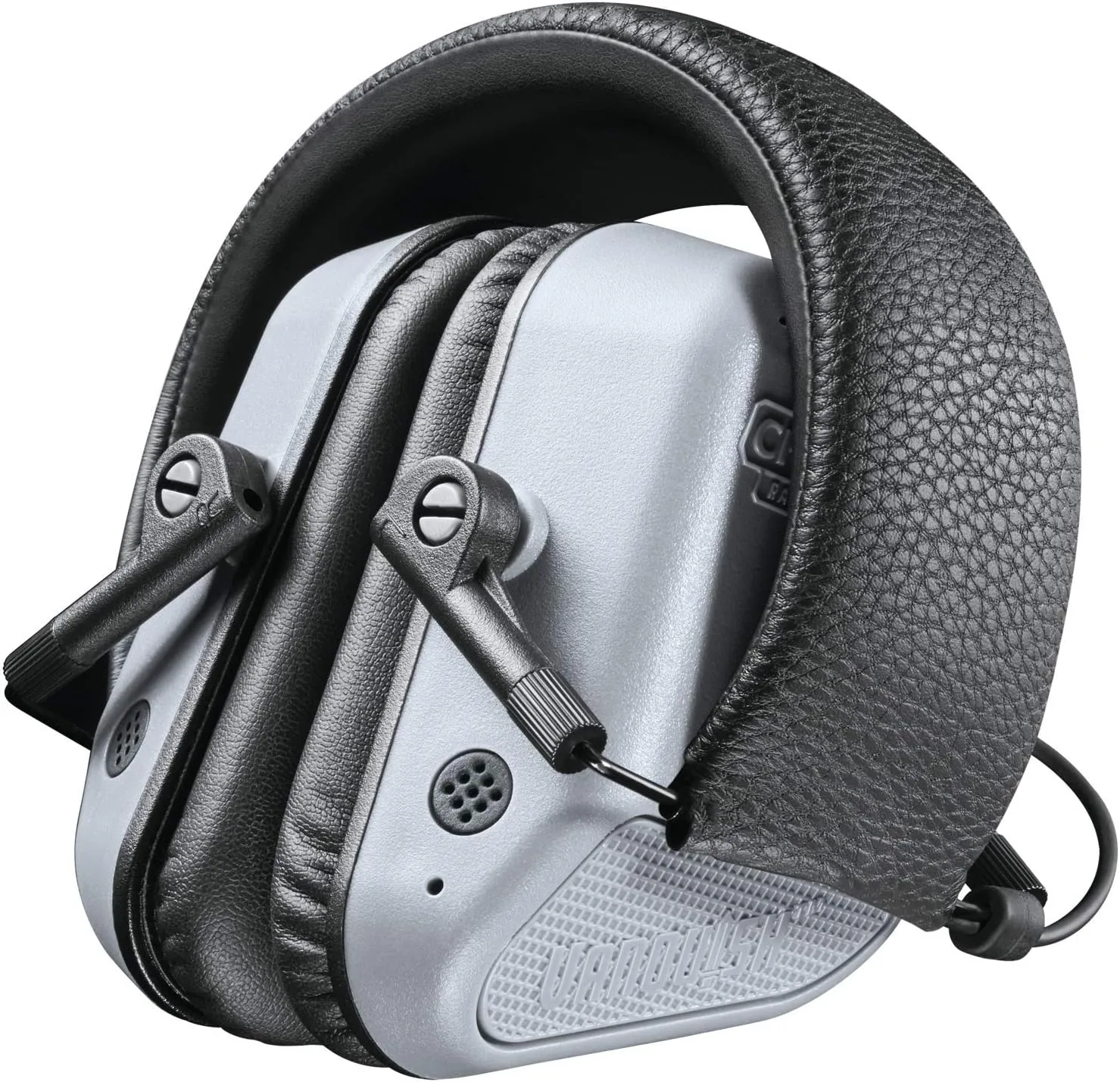 Champion Targets 40982 Vanquish Pro Elite Electronic Hearing Protection Earmuffs, Gray
