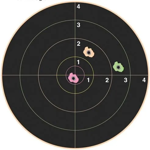 Champion VisiColor Adhesive Targets, Peel-and-Stick, 10 Pack