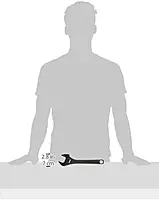 Channellock 10" BLK PHOSPHATE ADJ WRENCH WIDE BULK 810NW-BULK