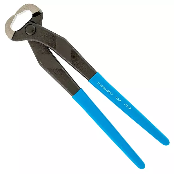 Channellock 148-10 End Cutting Nippers, 10 In, Metallics|Silver metallic 10-Inch
