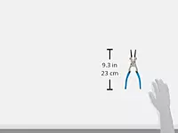 Channellock 360 Pliers, 9", Polished Professional Welder's Pliers