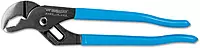 Channellock 422 9.5 inch Tongue & Groove V-Jaw Plier, Blue