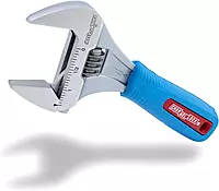 Channellock 6WCB 6-Inch WideAzz Adjustable Wrench, CODE BLUE 6-Inch WideAzz Wrench