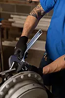 Channellock 812W 12-inch Adjustable Wrench, 1.5-inch Wide Mouth Jaw Capacity, Precise Jaw Design Grips in Tight Spaces