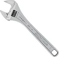 Channellock 812W 12-inch Adjustable Wrench, 1.5-inch Wide Mouth Jaw Capacity, Precise Jaw Design Grips in Tight Spaces