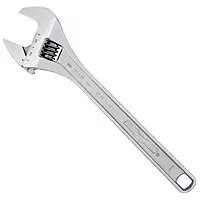 Channellock 818 Adjustable Wrench, Chrome, 18"