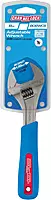 Channellock 808WCB 8-Inch Chrome Adjustable Wrench with Code Blue Grips