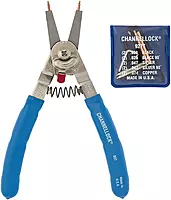 3/8"–2" Internal / 1/4"–2" External Combination Retaining Ring Pliers (ChannelLock 927)