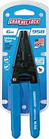 Channellock 958 6-1/4-Inch Wire Stripper and Cutter, Blue, 6-Inch