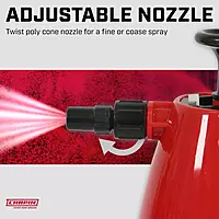 Chapin 1002 48-Oz Made in USA Heavy-Duty Multi-Purpose Sprayer, for Spraying Plants, Flowers, Weeds and Cleaning, Red/White