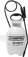 Chapin 20010: Lawn and Garden Pump Pressured Sprayer, 1-Gallon, Translucent White 1 gal
