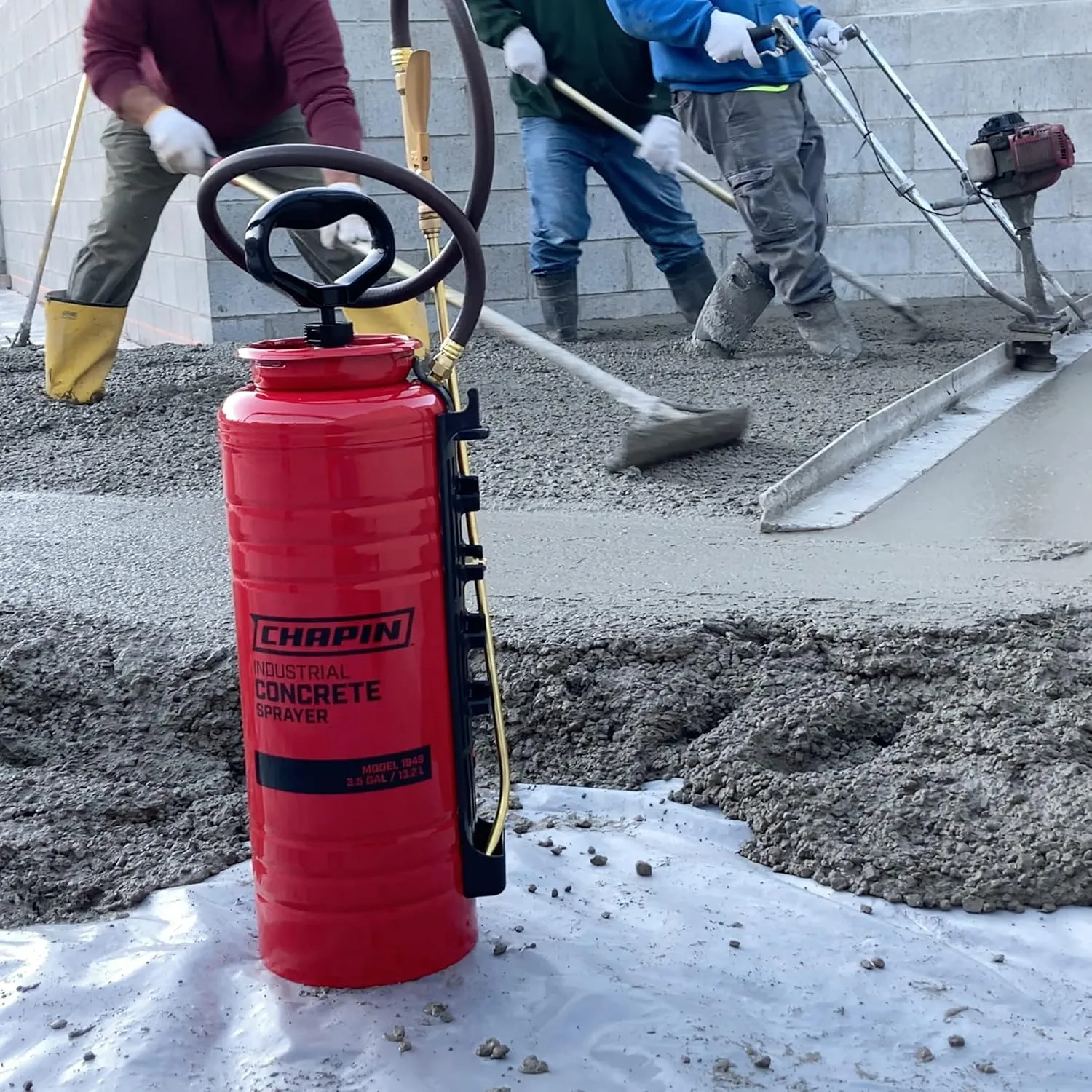 Chapin Portable Concrete Sprayer, 3-1/2-Gallon Capacity, Model# 1949 Industrial Concrete