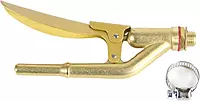 Chapin International 6-1898 Compression Sprayer Brass Shut Off Nozzle with Clamp