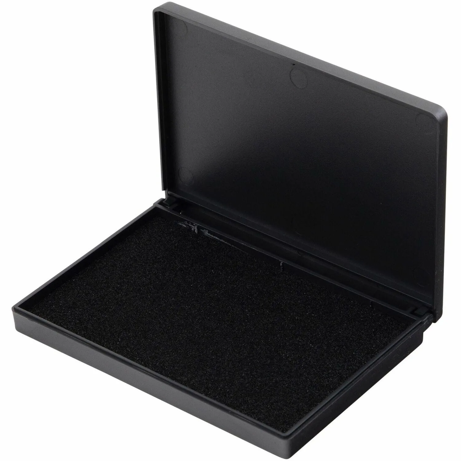 Charles Leonard Felt Stamp Pad, Small, 2.75 x 4.25 Inches, Black (92420)