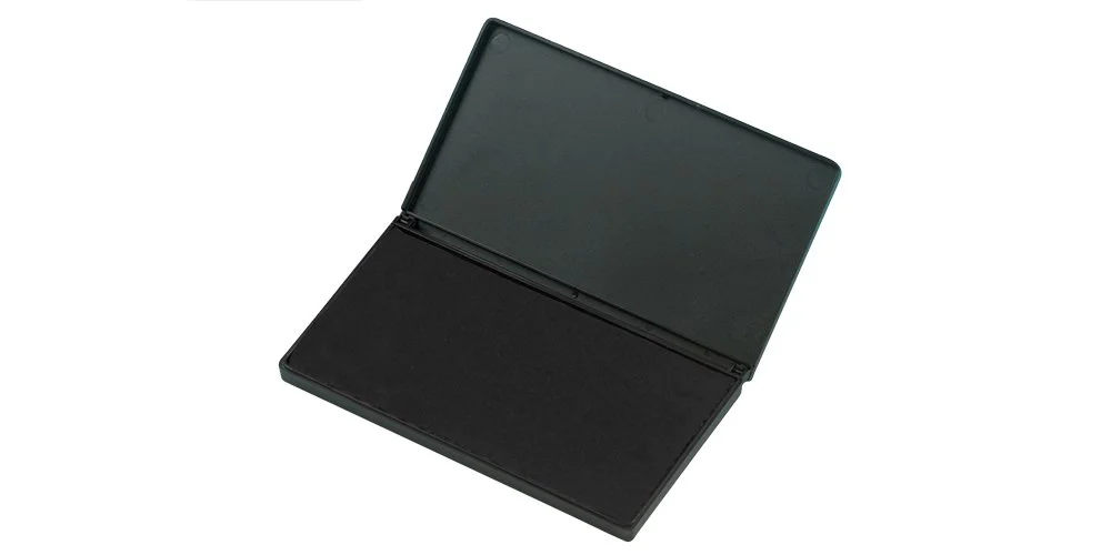 Charles Leonard Felt Stamp Pad, 3.25 x 6.25 in, Black (92820)