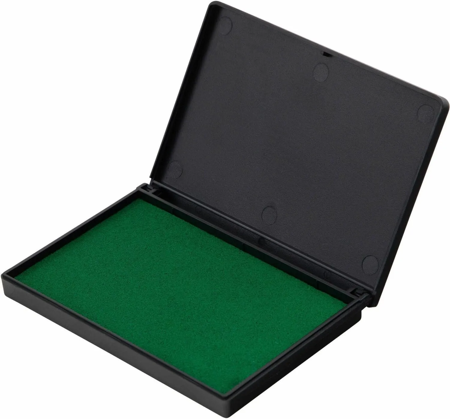Charles Leonard Foam Stamp Pad, Small, 2.75 x 4.25 Inches, Green (92225)