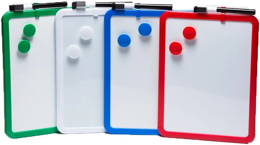 Charles Leonard Magnetic Dry Erase Boards - 8.5 x 11" Mini Whiteboards for Home