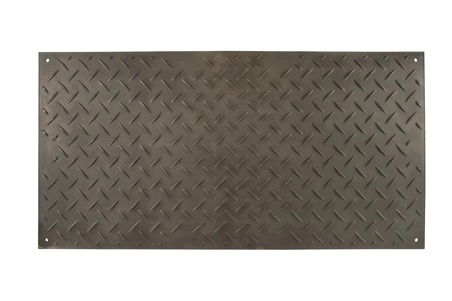 Checkers Industrial Safety Products AM48 1 ea. Alturna Mat, High Density Polyethylene, 4' x 8' x 1/2", Black
