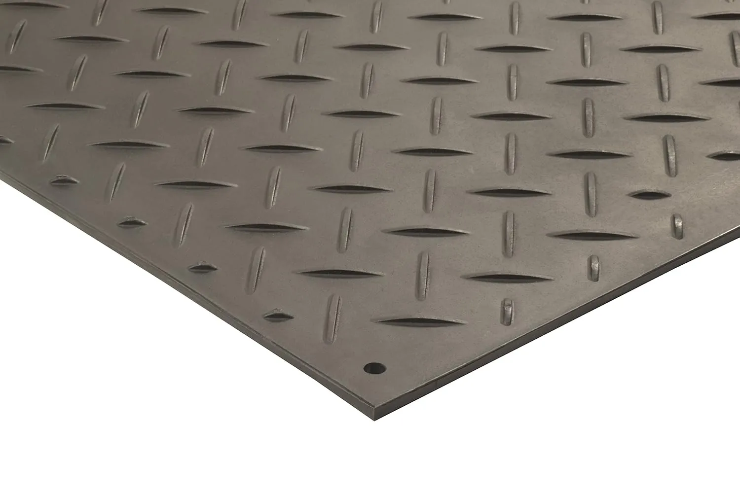 Checkers Industrial Safety Products AM48 1 ea. Alturna Mat, High Density Polyethylene, 4' x 8' x 1/2", Black