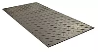 Checkers Industrial Safety Products AM48 1 ea. Alturna Mat, High Density Polyethylene, 4' x 8' x 1/2", Black