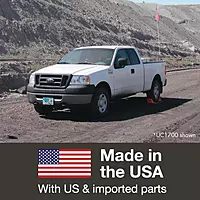 Checkers One Extra Large Wheel Chock for 46-65" Tires, Heavy Duty Wheel Chocks for Semi Trucks, Utility, Tractor Trailer