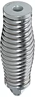 Checkers Heavy Duty Threaded Hex Warning Whip Safety Flag Spring Mount for 10' and 12' Poles